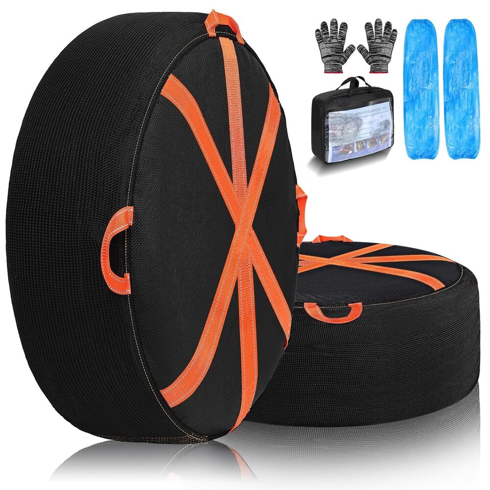 Snow Tire Socks Tire Chains Alternative Winter Emergency Traction Aid Car Kit